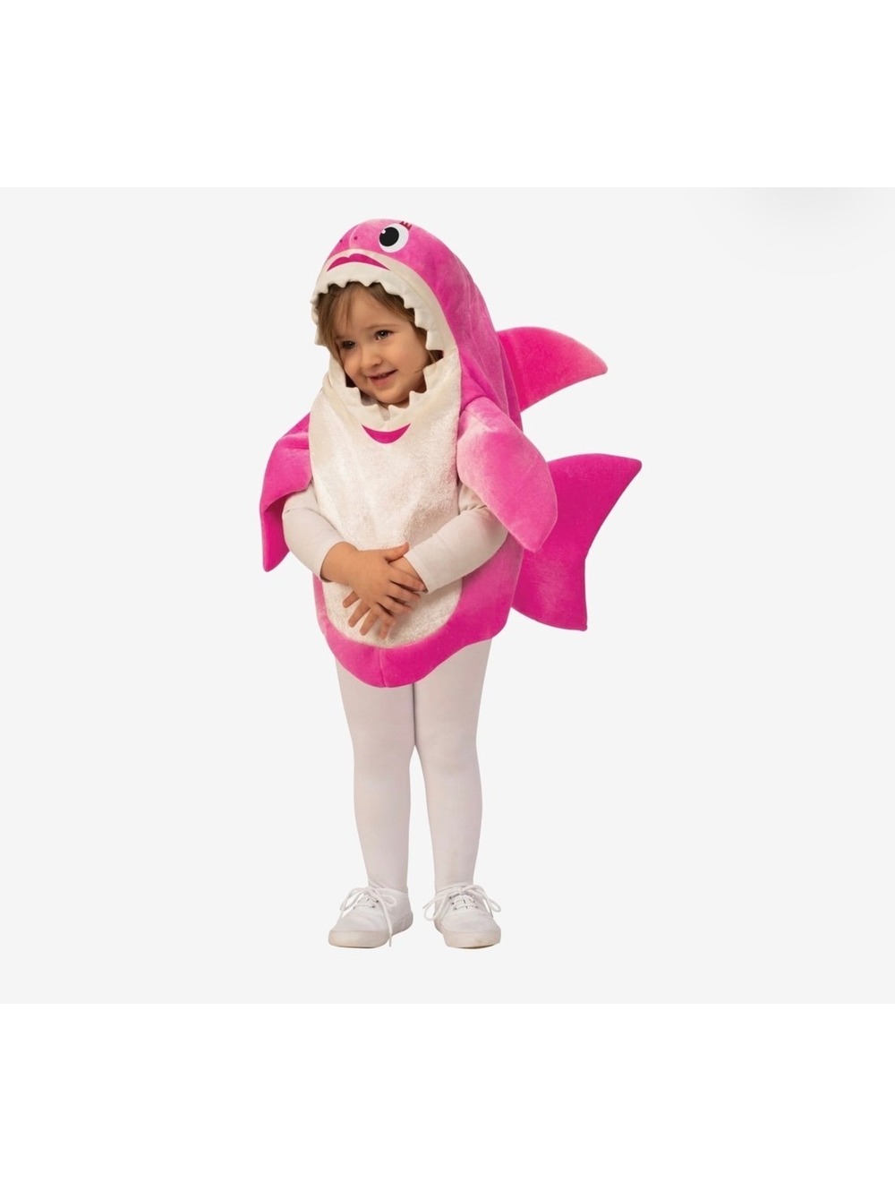Pink Shark Plush Halloween Costume Kids Cute Animal Dress Up